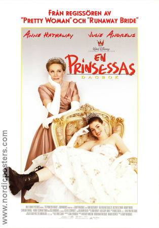 EN PRINSESSAS DAGBOK The Princess Diaries Movie poster 2001 original ...