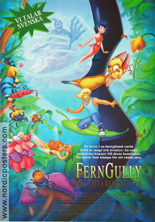 Ferngully poster 1992 original