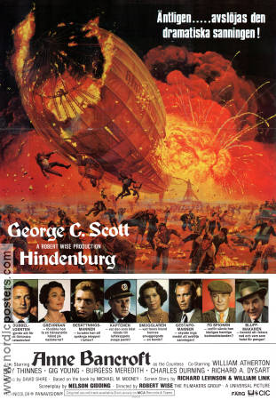 HINDENBURG Movie poster 1976 original NordicPosters