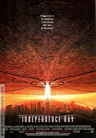 INDEPENDENCE DAY Movie poster 1996 original NordicPosters