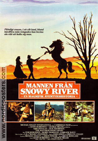 Movie posters Mannen från Snowy River - The Man from Snowy River 1982 ...