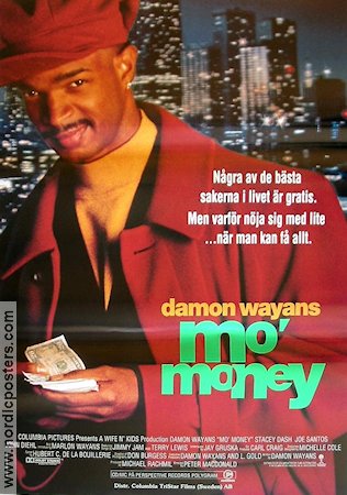 Mo Money poster 1992 Damon Wayans original