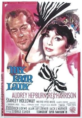 MY FAIR LADY Movie poster 1964 NordicPosters