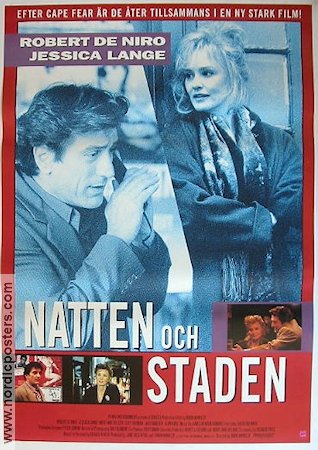 NIGHT AND THE CITY Movie poster 1992 original NordicPosters