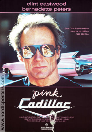 BERNADETTE PETERS Pink Cadillac Movie poster 1989 original NordicPosters