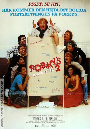 Porky's 2 Dagen efter poster 1983 Bob Clark original