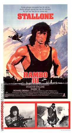 RAMBO 3 Movie poster 1987 original NordicPosters