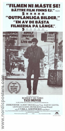 TAXI DRIVER Movie poster 1976 original NordicPosters