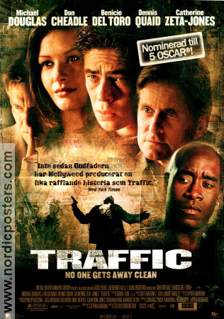 Traffic poster 2000 Michael Douglas director Steven Soderbergh original