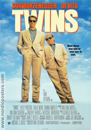 DANNY DE VITO Twins movie poster 1988 original